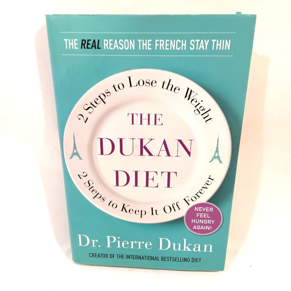 Dukan Diet Book by Dr Pierre Dukan 2 Steps To Lose The Weight 2 Steps To Keep It